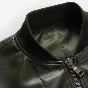 High Street Brand Leather Coat <b>Men's</b> Autumn Winter New Thickened Warm Detachable <b>Fur</b> Collar Business Casual Leather <b>Jacket</b> <b>Men</b> - Product Image 6