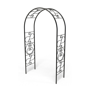 Arche de Portail de Jardin en Fer Forgé de Luxe avec Détails Décoratifs Premium - Product Image 5