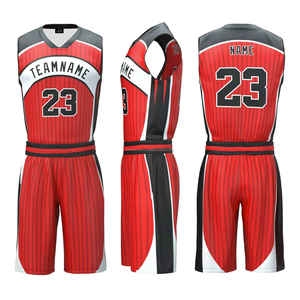 Camisetas de Baloncesto Sublimadas Personalizadas, Ropa Deportiva para Hombre, Tallas Grandes, Transpirables y que Absorben la Humedad, de Poliéster - Product Image 5