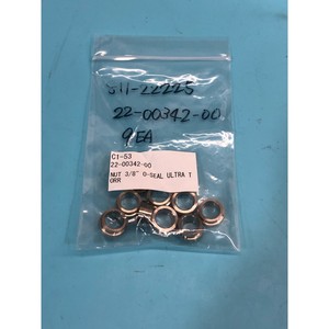 9 MICRON 811-22225 NUT, 3/8" O-SEAL ULTRA TORR - Equipo y piezas de semiconductores de confianza de la marca global Trusted Global Legacy - Product Image 1