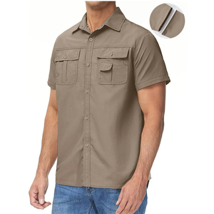 Camisa Táctica de Manga Larga para Hombre, de Secado Rápido, Impermeable, de Tela Twill, para Senderismo, Escalada, Caza, Uso Formal y Casual - Product Image 4
