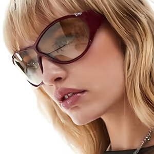 Gafas de Sol Europeas Americanas de Montura Completa Estilo Y2K, Modernas, para Ciclismo, Resistentes al Viento, Retro, Adelgazantes, Protección Solar UV400 - Product Image 3