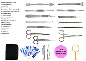 Kit d'instruments de premiers secours tactiques de survie médicale personnalisable, certifié CE par Dentavex - Product Image 4
