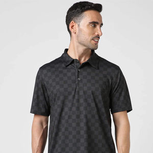 Polos Personalizados para Hombre de Tallas Grandes con Estilo Desenfadado, Hombros Caídos y Diseños de Corte Grueso, Patrón Sólido con OEM ODM - Product Image 5