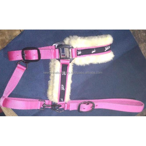 POUR la vente PP MINK HORSE HALTER ANGLAIS cheval licou cheval bride équestre COULEUR NOIR BLEU EN dollar 2 - Product Image 3