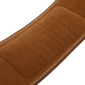 Cinturón de compresión de cuero para ejercicios con cadena de acero, ajustable, de alta resistencia, accesorios de gimnasio para entrenamiento con pesas - Product Image 5