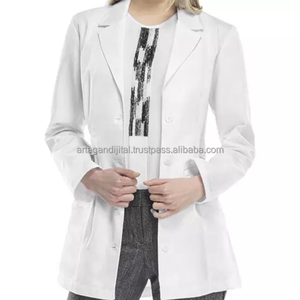 Blouses de laboratoire médicales les mieux notées – Vestes uniformes blanches pour médecins hommes et femmes, vente en gros, service OEM, haute qualité - Product Image 2
