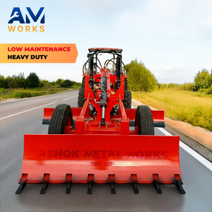 Accessoire de niveleuse avec lame de nivellement, système hydraulique, bêche avant pour tracteur Mahindra 6050 NOVO - Product Image 2