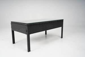 ชุดโต๊ะรับประทานอาหารกลางแจ้งหวายหรูหราเคลือบ PA กันน้ำ ทันสมัย คุณภาพสูง พร้อมส่ง 4 ที่นั่ง พับได้ ยี่ห้อ Phu Linh Patio - Product Image 6