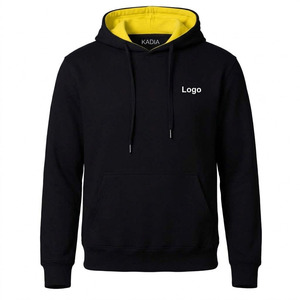 Sweat-shirt d'hiver à capuche personnalisé avec logo frontal, 100% coton, haute qualité, anti-boulochage, vêtements de sport pour homme - Product Image 5