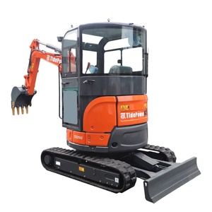 Mini embolsadora de 1 tonelada, 2 toneladas, 2,5 toneladas, 3 toneladas con motor Yanmar (Euro 3/5), adecuada para excavar piscinas, construir casas y decoración interior - Product Image 1