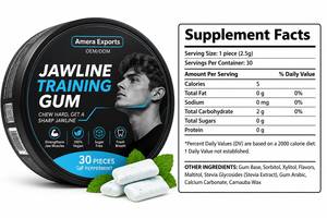 Goma de Mascar para Entrenamiento de Mandíbula Extra Dura, Sabor Menta, para Adultos y Mujeres Embarazadas, Marca Privada, OEM, ODM, Venta al Por Mayor - Product Image 4