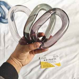 Modelo de Búho de Resina Ecológica Hecho a Mano, Decoración de Pared con Cadena de Eslabones para Interiores Elegantes - Product Image 4