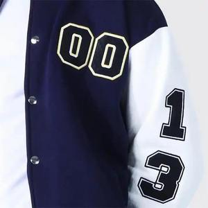 Chaqueta Varsity de Invierno de Alta Calidad con Bordado Personalizado, Corte Ajustado, Etiquetas Privadas, Logotipo y Cierre de Botones Cubiertos - Product Image 6