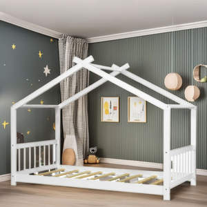 TNT Modern Treehouse-Style Solid <b>Pine</b> Wood Bunk <b>Bed</b> with Drawers for Kids, Villa, Hotel & School Bedrooms - Product Image 4