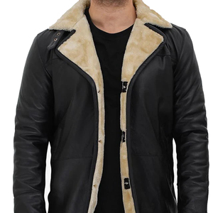 Wholesale Men Fur Leather Coat High Quality <b>Winter</b> <b>Jacket</b> Custom Logo ODM Supplier 2026 - Product Image 5
