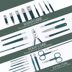 ZARNAB SURGICAL Kit de Manucure Pédicure en Acier Inoxydable avec Étui en Cuir – Pousse-cuticules Durable pour Usage Domestique – Trousse de Beauté de Haute Qualité - Product Image 5