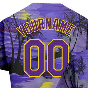 New Design <b>Baseball</b> Jersey Custom Team Wear Breathable Sports Shirt Low MOQ Wholesale - Product Image 4