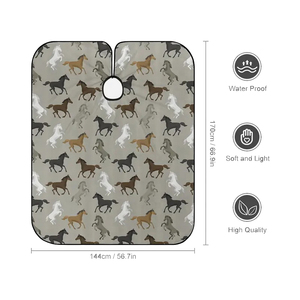 Capa de Barbero con Logotipo Personalizado, Alta Calidad, Impermeable, para Salón de Belleza, Diseño Único 2026, Venta al Por Mayor - Product Image 3