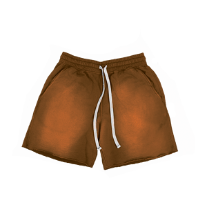 Shorts con Logotipo Personalizado, Lavado Ácido, Efecto Desgastado, Estilo Vintage, Oversize, de Algodón Terry, con Serigrafía y Bordado - Product Image 6