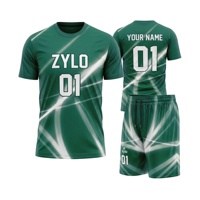 Seragam Jersey Tim Flag Football 7v7 Custom untuk Remaja, Lengan Pendek, Bahan Kompresi
