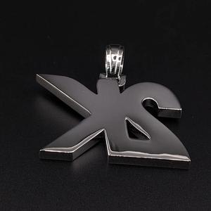 Colgante de Letra Personalizado de Lujo, Estilo Hip Hop, con Moissanita VVS de Corte Redondo, Plata de Ley 925, Certificado IGI, Collar con Colgante - Product Image 6