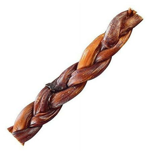 Os à mâcher tressés en buffle longue durée pour les mâcheurs très résistants – Bully Braids biologiques - Product Image 2