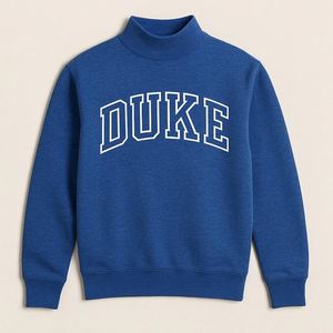 Comfort Mockneck Sweatshirt Oversized Pullover Soft Cotton Fleece Warm Winter Casual Streetwear Trendy Outfit <b>Top</b> - Product Image 1