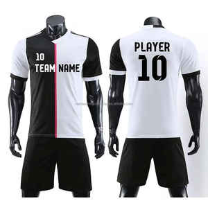Maillot de football léger et respirant à manches courtes, séchage rapide, 100 % polyester, ensemble uniforme imprimé par transfert thermique de haute qualité - Product Image 1
