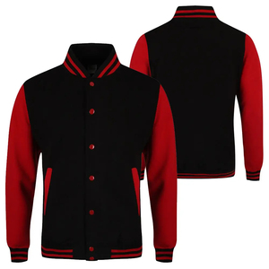 100% Polyester Satin Varsity <b>Jacket</b> Custom Team Sports And Club Name Logo Baseball Letterman University Varsity <b>Jacket</b> - Product Image 4