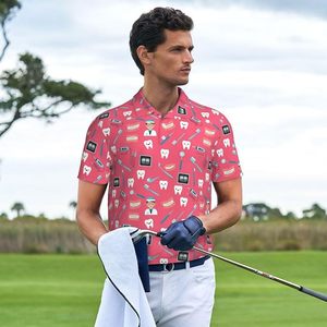 Polo de Algodón de Lujo para Hombre, Corte Moderno, Transpirable, Informal, para Golf, Tenis, Negocios - Product Image 4