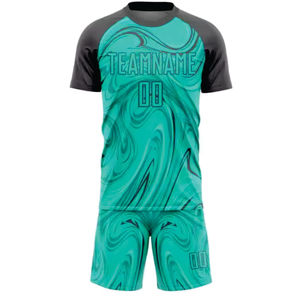 Fusion Soccer Uniform Professional Football Kit Breathable Custom Printed Team Jersey Wholesale Apparel - Product Image 5