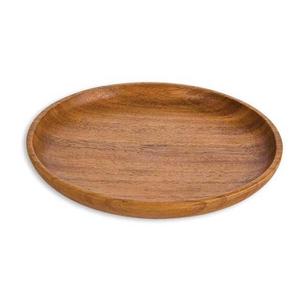 Premium Acacia Wood Round Dinner <b>Plate</b> Handmade Eco Friendly Wooden Serving <b>Plate</b> Restaurant Tableware Kitchen Dining <b>Plate</b> - Product Image 6