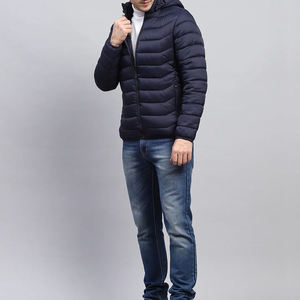 Custom Polyester Puffer Jacket 500gsm Heavyweight <b>Mens</b> Wholesale for Fashion Brands Low MOQ Wholesale - Product Image 5