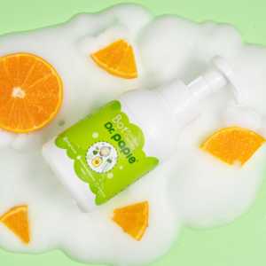 Espuma Limpiadora para Biberones Dr. Papie, Boquilla Espumadora, Fórmula Suave a Base de Plantas, Segura para la Digestión del Bebé y la Piel Sensible - Product Image 4