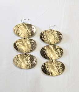 Pendientes de Latón con Acabado Mate de Lujo, Alta Demanda, Estilo Clásico, Unisex, para Suministro de Boutique de Moda, Mejor Precio del Mercado - Product Image 3