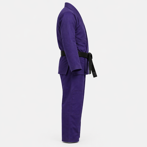 Kimono de Jiu Jitsu Personalizado Color Púrpura, Uniforme de BJJ para Niños y Jóvenes, Traje Sublimado Shoyorrol Tatami - Product Image 2