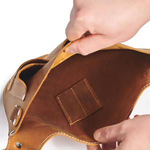 Cinturón de cuero premium hecho a mano para floristas, con múltiples bolsillos, soporte para herramientas, pedido al por mayor, cinturón de cuero personalizado para floristas en venta - Product Image 3