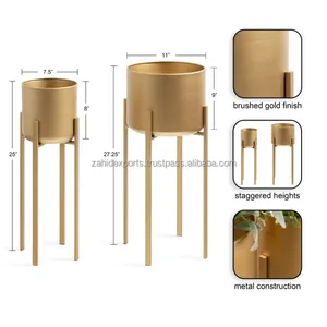 แจกันโลหะตกแต่งบ้านระดับไฮเอนด์ สไตล์ดั้งเดิม ลายสลักสำหรับงานแต่งงาน ตกแต่งดอกไม้ รูปทรงสี่เหลี่ยม สำหรับตกแต่งบ้านและห้องนอน - Product Image 3