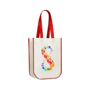 Bolsa de Mano Personalizada de Alta Calidad con Esquinas Curvas y Logotipo, Bolsa No Tejida Personalizada en Caja, con Asa de Polipropileno y Logotipo - Product Image 5
