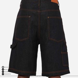 กางเกงยีนส์ขาสั้นวินเทจสไตล์ดิสเทรสคุณภาพสูง กางเกงขาสั้นลำลองสำหรับฤดูร้อน เหมาะสำหรับกิจกรรมกลางแจ้ง ทรงตรง ใส่ได้ทั้งชายและหญิง - Product Image 6