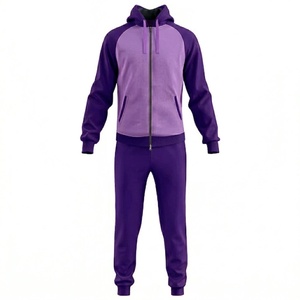 Men's Solid <b>Yellow</b> Hooded <b>Tracksuit</b> Full Zipper Casual Jogger Set Breathable Polyester Sweatshirt and Pants Autumn Wear - Product Image 3