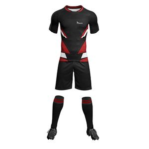 Conjunto de Uniforme de Fútbol Personalizable Unisex de Secado Rápido para Hombre y Jóvenes, Tela Sublimada con Nombre Personalizado - Product Image 1