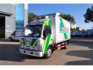 Camión Refrigerado ISUZU 4X2 Nuevo y Usado de 3 y 5 Toneladas, Mini Camión Frigorífico para Transporte de Carne Congelada en Venta - Product Image 3