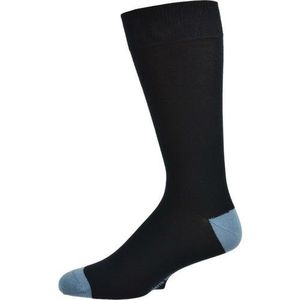 Calzini sportivi da uomo in bambù con tallone e punta a contrasto - Product Image 6