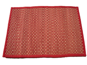 Natural SAMBU FIBAR Woven Bamboo <b>Table</b> Mats Set of 13 Pieces Home Use Heat Resistant Eco-Friendly Reusable <b>Dining</b> & Tea Mats - Product Image 3