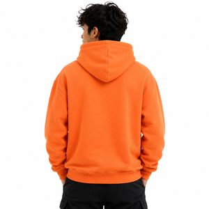 Custom Premium Cotton Hoodies <b>Thick</b> <b>Fleece</b> Streetwear Oversized Winter Sweatshirt Rib Cuff Apparel OEM ODM Bulk Supplier - Product Image 3