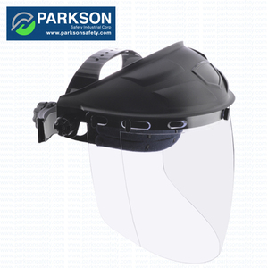 หน้ากากป้องกันใบหน้า PARKSON แบบ Y ไม่มีร่อง ได้รับการรับรองมาตรฐาน ANSI Z87+  แผ่นป้องกันใส ใช้ร่วมกับหมวกนิรภัยได้ - Product Image 3