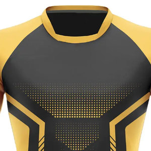 Custom Unisex Sublimated Rugby Jersey Short Sleeve Fitted Moisture Wicking Breathable Quick Dry Polyester All Seasons Sport - Product Image 4