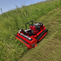 Livraison Gratuite Tondeuse Robotisée à Moteur Diesel 532cc Télécommandée Prix de Gros Usine pour Terrains de Golf, Jardins et Fermes